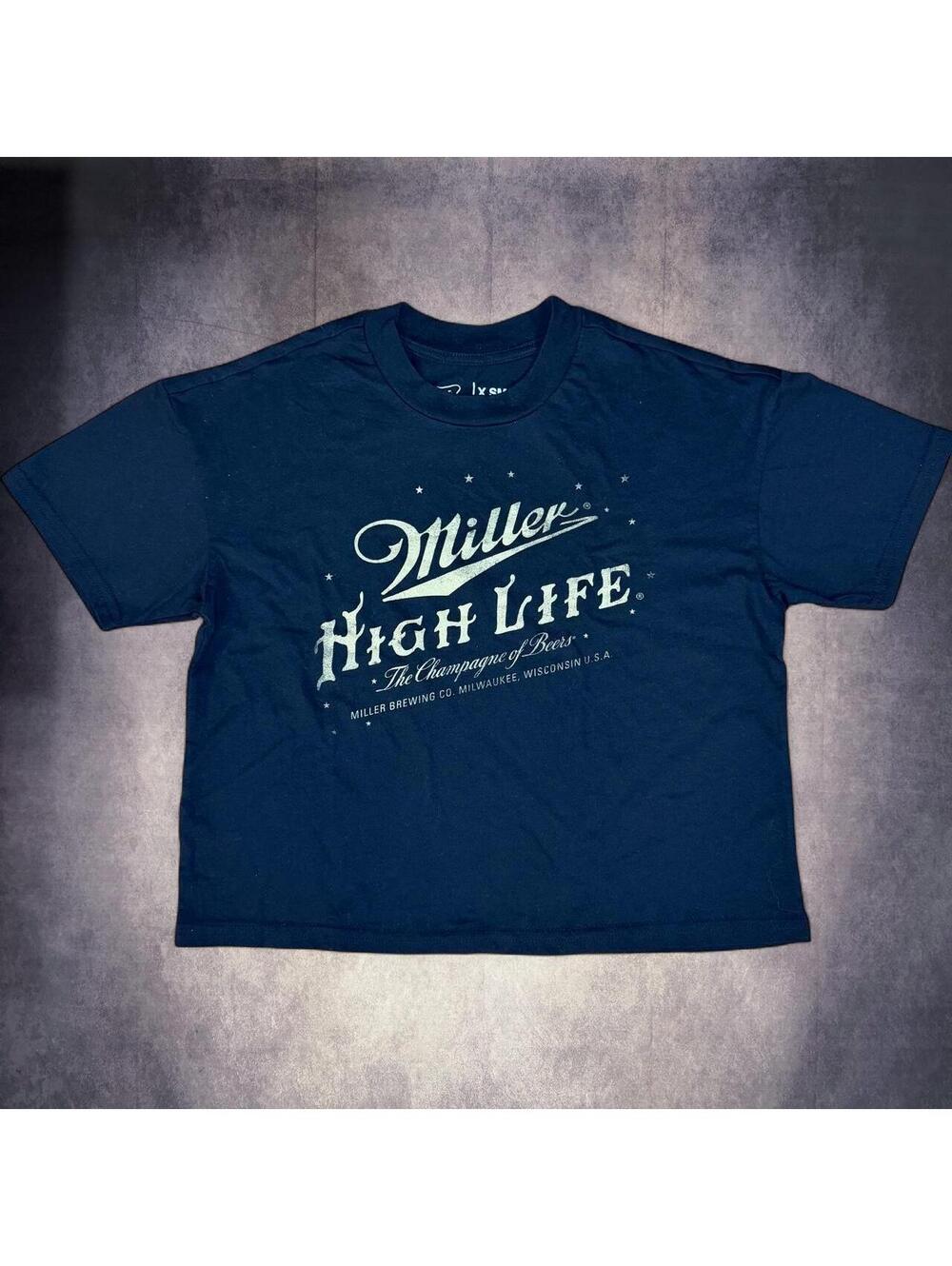 Miller high life Women’s crop top